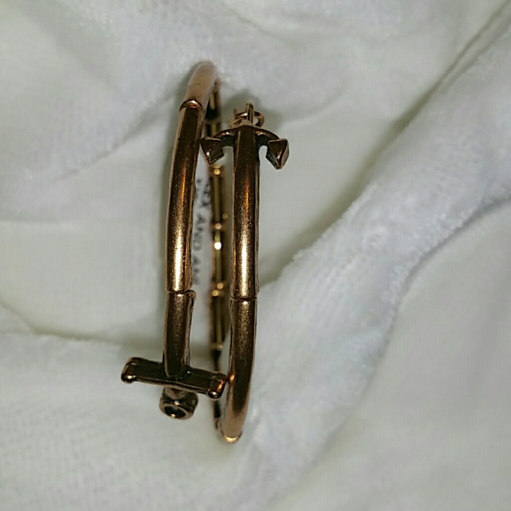 Alex and Ani Anchor Wrap Bracelet - Picture 2 of 6